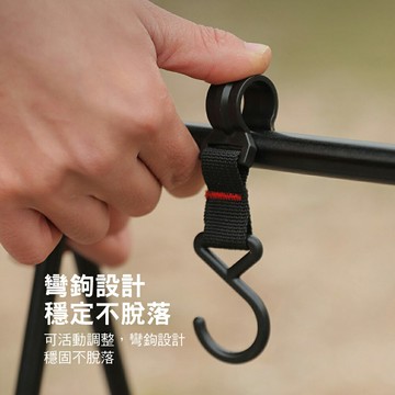 【元氣熊露營】多功能掛勾/5入組