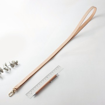 皮革 手機背帶 斜背帶 輕盈版 客製 單扣環 (免費刻字/多色可選)