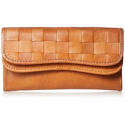 Fes フェス 財布 レザーメッシュダブルフラップ長財布 レディース ブラウン 通販 Lineポイント最大get Lineショッピング