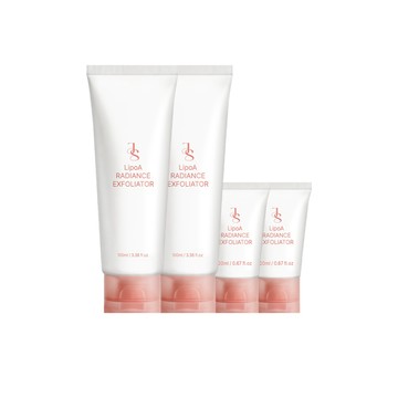 LipoA煥膚去角質凝露100mlｘ2+LipoA煥膚去角質凝露20mlｘ2