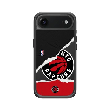 iPhone Air Mod NX -邊框背蓋組合 (相機按鈕) 黑 - NBA - 熱血系列-多倫多暴龍 Toronto Raptors - Sweat and Tears