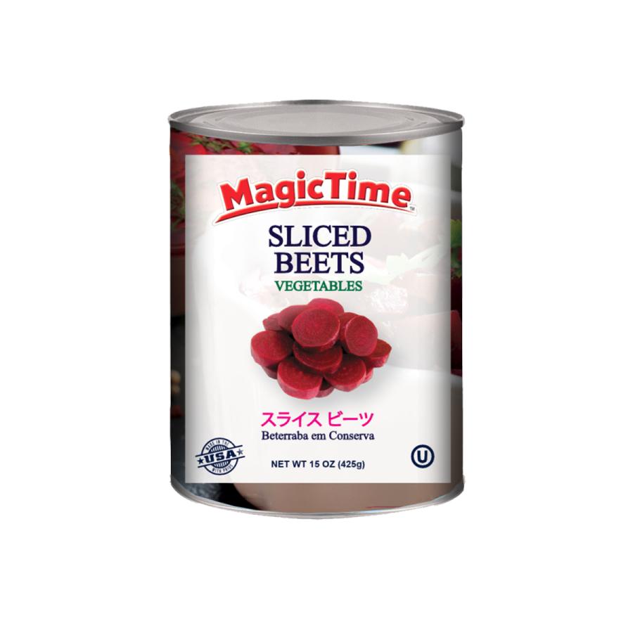 マジックタイム スライス ビーツ 236g×12個セット beterraba sliced beets magic time ビート アメリカ産 長期保存