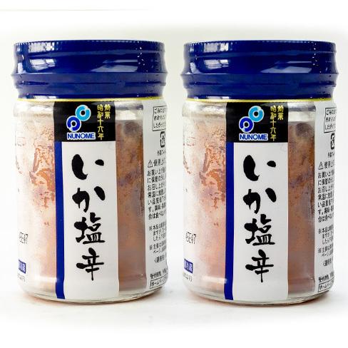 いか塩辛 120g×2本 新鮮で肉厚ないかを厳選して作ったイカシオカラ 北海道函館伝統の食材いかしおから 布目