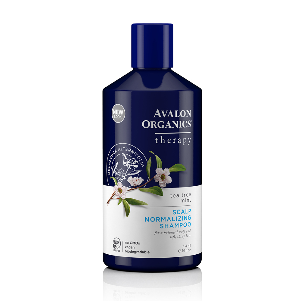 AVALON ORGANICS 茶樹薄荷頭皮調理精油洗髮精414ml/14oz