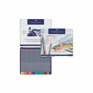 FABER-CASTELL 輝柏 GOLDFABER水性色鉛筆24色 114624【APP滿額下單4%點數(單一帳號最高1000點)】7/31止