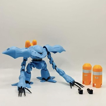 🌞包包優選寶藏品🌟🌟GL新品 HGUC 1/144高戰蟹 長手蟹 魔蟹藍色 拼裝模型帶水貼🌞