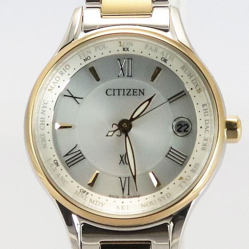 シチズン CITIZEN XC クロスシー ハッピーフライト スーパーチタニウム 電波ソーラー EC1166-58A | LINEショッピング