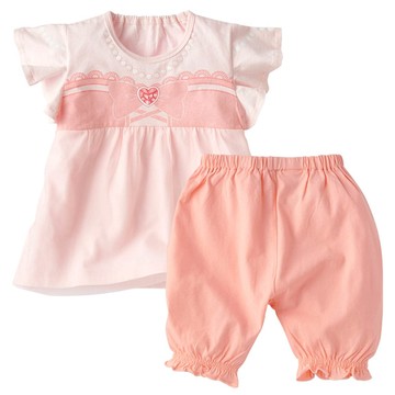 akachan honpo - 短袖家居服-公主-粉紅色