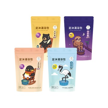 好漢草heroherb 漢品良方 足沐湯浴包 (7入/袋) - 多款可選