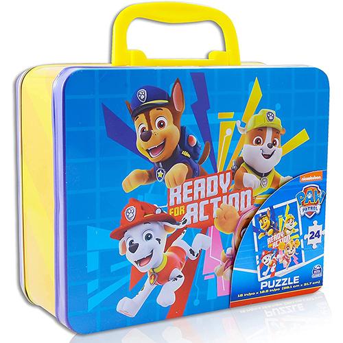 パウパトロール 缶ボックス入り 24ピース パズル 16711 パウパト