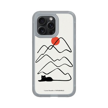 iPhone 15 Pro Max AirX 流變灰 - ilovedoodle (Lim Heng Swee) - Cat Landscape - Tail 貓咪尾巴