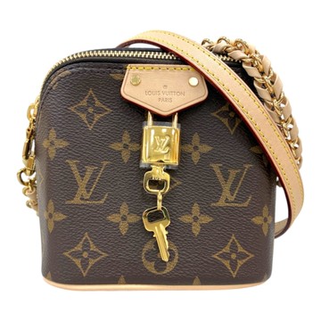 LOUIS VUITTON LV 路易威登 棕色 原花帆布 Just In Case 兩用包 M47096 【二手名牌BRAND OFF】