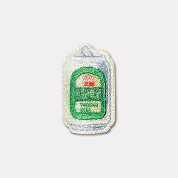 台啤雙用刺繡布貼/台灣伴手禮/台灣特色禮
