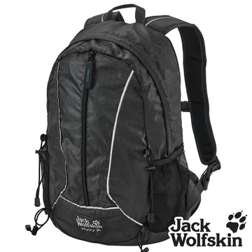 【Jack wolfskin 飛狼】HAPPY GO 休閒旅遊背包 健行背包 19L『黑灰』