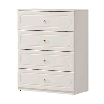 文創集 杜利安2.5尺四抽斗櫃-76x40x100cm免組