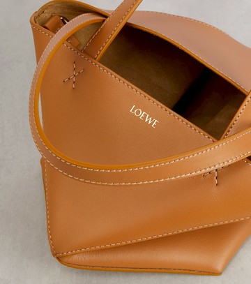 Loewe Puzzle Fold Mini leather tote bag