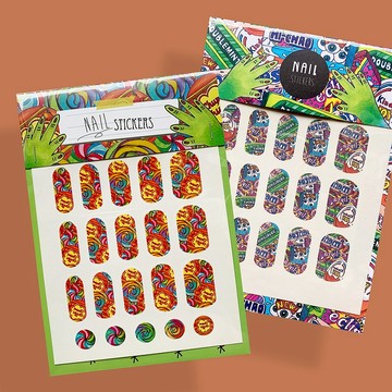 千手觀音指甲貼組