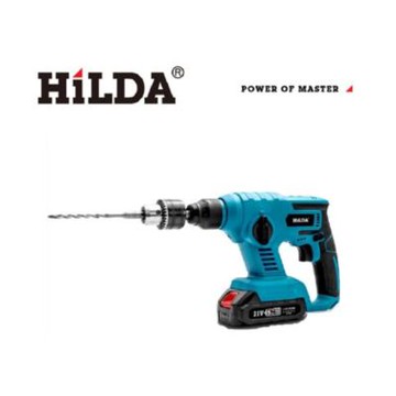 【HILDA】希爾達電動工具 21V 雙電 免出力兩用錘鑽 HL21-H2