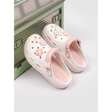 洞洞鞋女踩屎感2026新款夏季外穿防滑包頭拖鞋女護士網紅沙灘涼拖