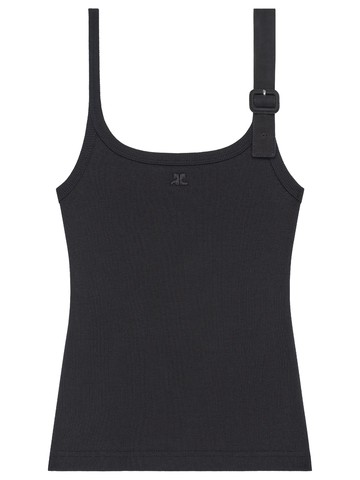 courreges 90s buckle top