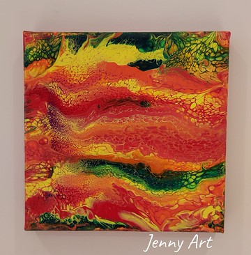 【花海】無框畫 抽象畫 畫作 掛畫 居家擺設 居家生活