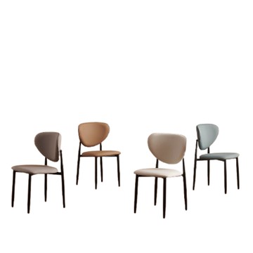 【MUNA家居】派克皮餐椅/共四色/2F-3深灰色