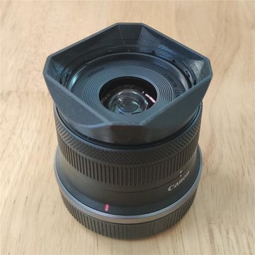 自制適用于佳能CANON RF-S 18-45mm F4.5-6.3 STM 鏡頭方形遮光罩