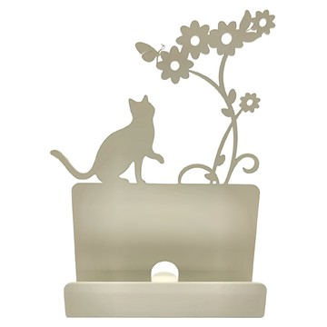 OPUS 東齊金工 歐式鐵藝名片座 CA-ca02(W) 鐵烤漆材質  1層  1個