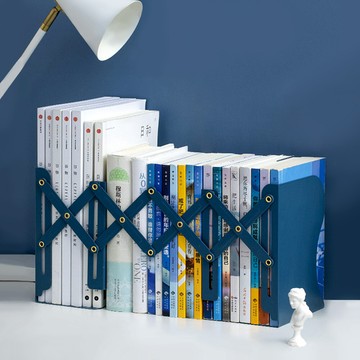 joeki無印風極簡設計伸縮書架 伸縮書立架 可伸縮書架 書本支架 桌面書架 wj0040