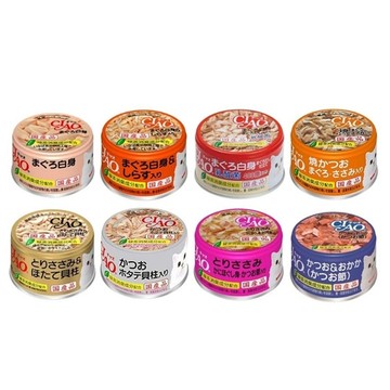 CIAO貓咪旨定餐罐 全都是魚肉旨定貓罐頭 85g