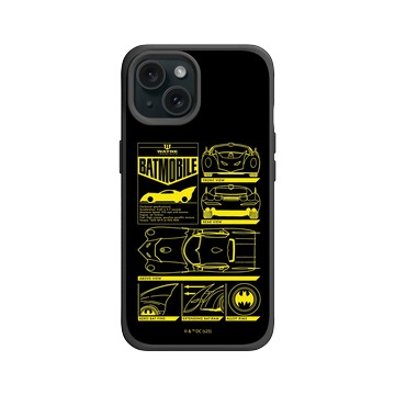 iPhone 15 SolidX 黑 - Batman 蝙蝠俠 - 蝙蝠車