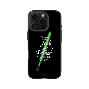 iPhone 16 Pro Clear 酷墨灰 - 迪士尼-星際大戰 Star Wars - 絕地武士-光劍系列