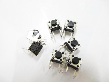 微動開關tack-sw 2p 6x6x3.85mm(h) 帶支架 (10pcs/包)