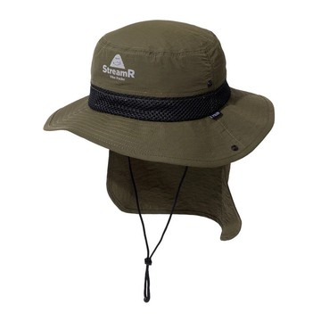 日本限定 PolerxTonedtrout StreamR SUNGUARD BRIM HAT 遮陽帽綠