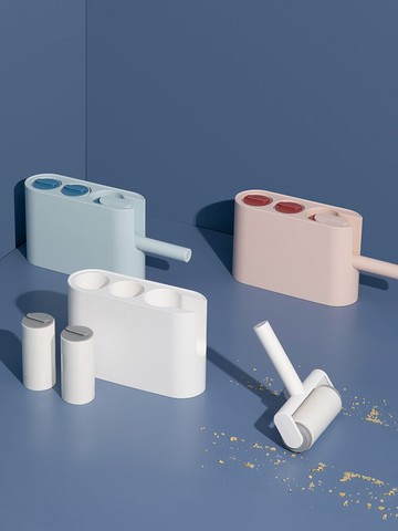 衣物除塵粘毛器一次性可撕粘毛紙家用粘毛除塵器可替換粘毛滾