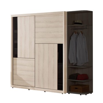 【H&D東稻家居】5尺拉門衣櫥(TCM-03460)