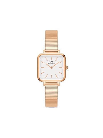 Daniel Wellington - Quadro Studio 22mmx22mm - women - stainless steel - One Size - White