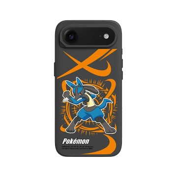 iPhone Air SolidX 黑 - 寶可夢 Pokemon - 戰鬥系列-路卡利歐