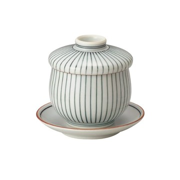 【日本 奧川陶器】 美濃燒 細十草 茶碗蒸碗 茶碗蒸杯 蒸蛋杯 蒸蛋碗 小杯子 日本雜貨 日本餐具 餐具 母親節禮物