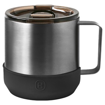 HYDY 質感露營必備露營杯 300ml  鈦灰/油墨黑  1個