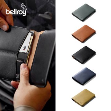 【Bellroy】Passport Cover 皮革護照夾 (經典黑/焦糖棕/濕地青/海軍藍)