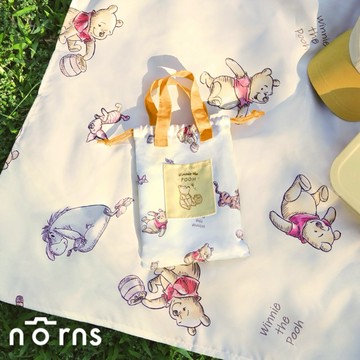【Norns】迪士尼小熊維尼野餐墊-Norns Original Design Disney 正版授權 防水野餐墊 附提袋