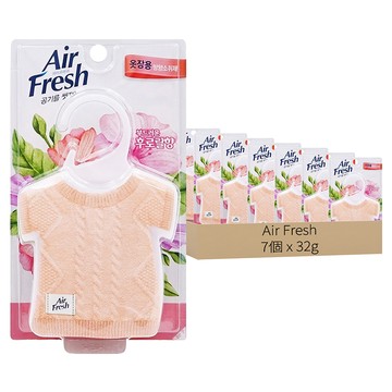 Air Fresh 衣櫥芳香劑  花香  32g  7個