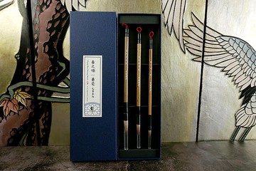 【春之頌 - 兼毫毛筆套組】大中小楷3入 - 毛筆禮盒系列