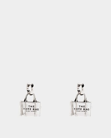 【限時5折起】MARC JACOBS The Tote Bag 復古亮銀耳環 | 台灣唯一總代理