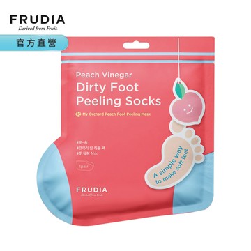 FRUDIA給足面子∼桃氣3D嫩足膜（40g一對）