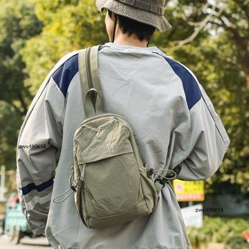 臺灣出貨 多功能兩用胸包旅行休閒男女戶外出行輕便小型雙肩包登山包斜挎包