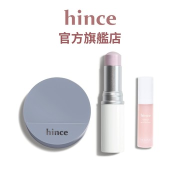 【hince】柔霧透亮組 (柔霧氣墊+高光棒) | 透亮、柔霧、服貼 | 官方旗艦店
