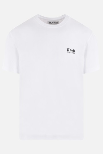 GOLDEN GOOSE DELUXE BRAND Star Golden Goose lettering logo printed cotton t-shirt Man
