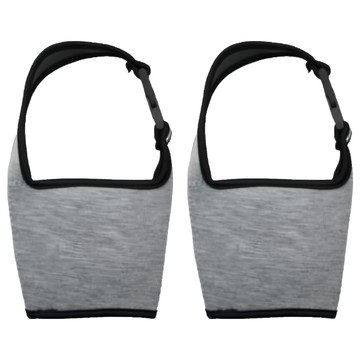 環保手提多用途防燙杯套  灰色  2個